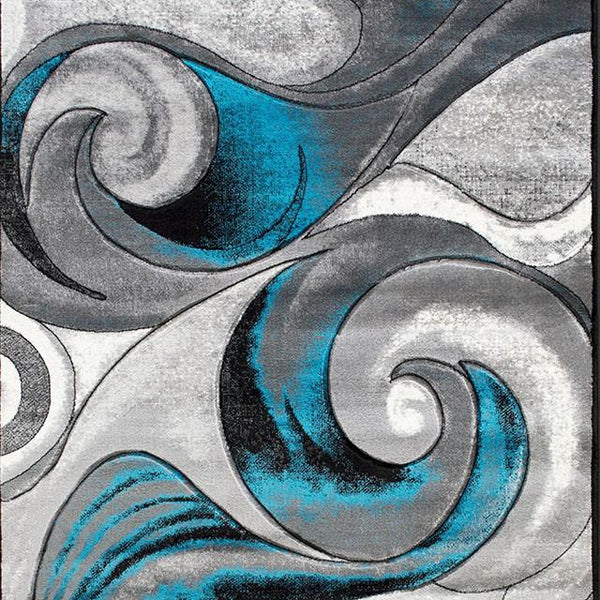 Niksar Turquoise 5' X 7' Area Rug image