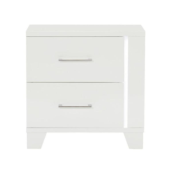 Kerren Nightstand in White 1678W-4 image