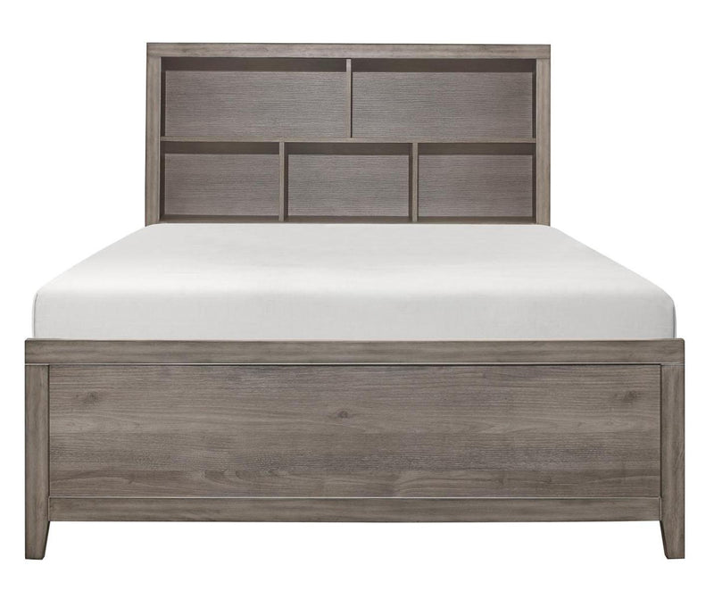 Woodrow Twin Platform Bed in Gray 2042NBT-1*