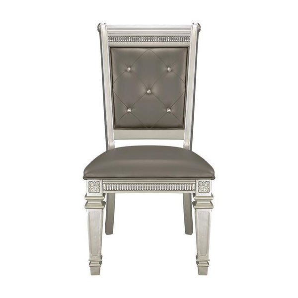 Bevelle Side Chair in Silver (Set of 2) image