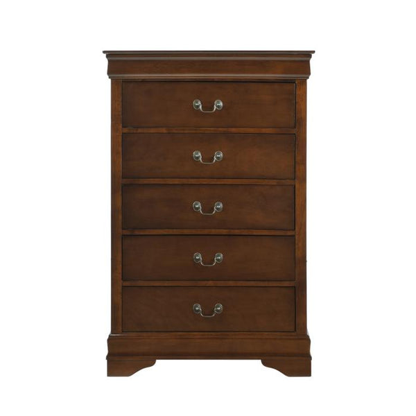 Mayville 5 Drawer Chest in Brown Cherry 2147-9 image