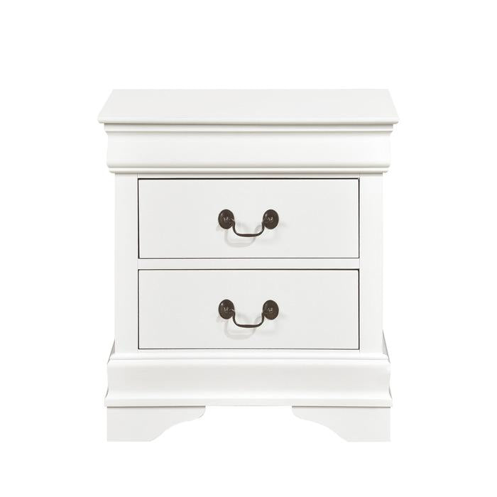 Mayville 2 Drawer Nightstand in White 2147W-4 image