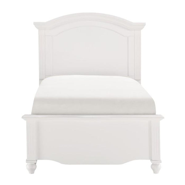 Meghan Twin Panel Bed in White 2058WHT-1* image