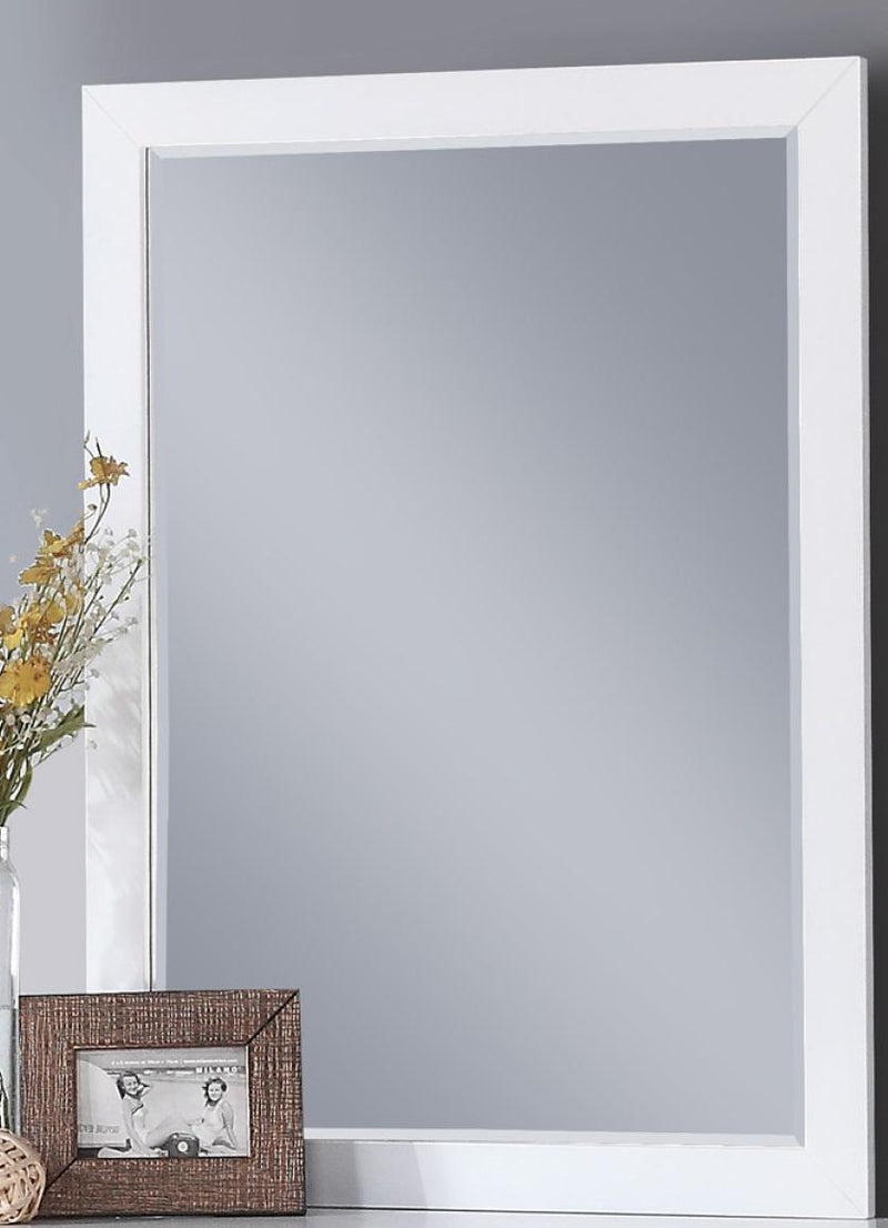 Galen Mirror in White B2053W-6