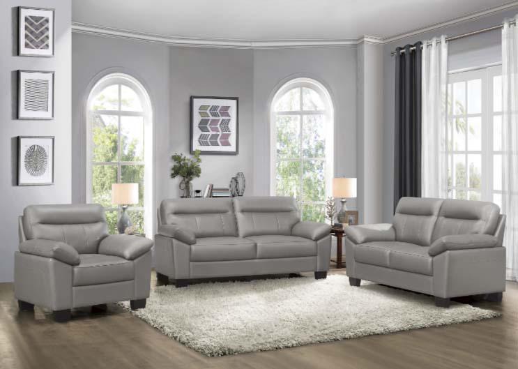 Denizen Loveseat in Gray 9537GRY-2