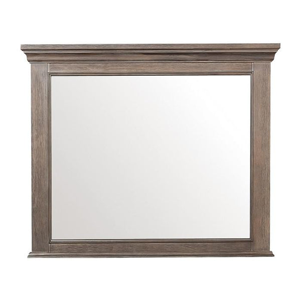 Taulon Mirror in Dark Oak 5438-6 image