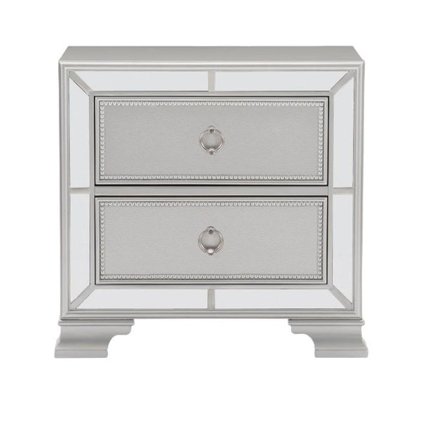 Avondale Nightstand in Silver 1646-4 image