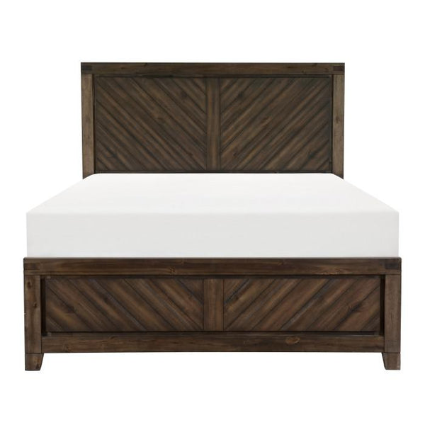 Parnell Queen Panel Bed in Rustic Cherry 1648-1* image